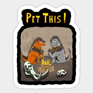 Pet This! Year One Sticker